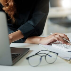 R&D tax credits being calculated during a business financial review
