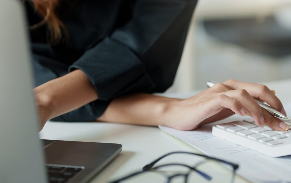 R&D tax credits being calculated during a business financial review